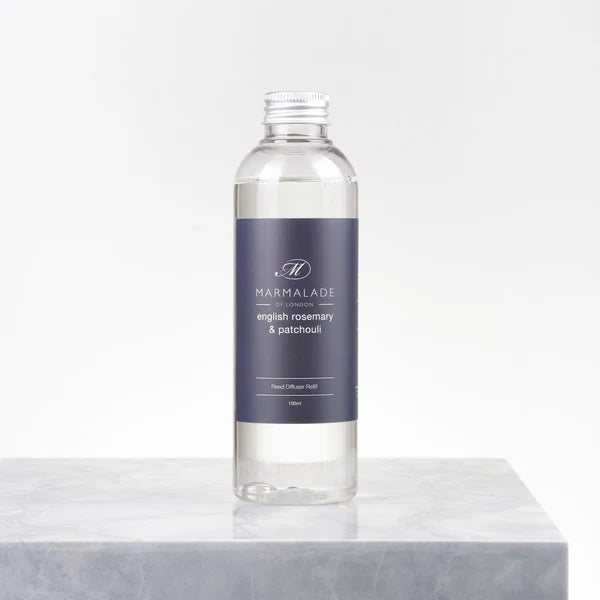 English Rosemary & Patchouli Reed Diffuser Refill