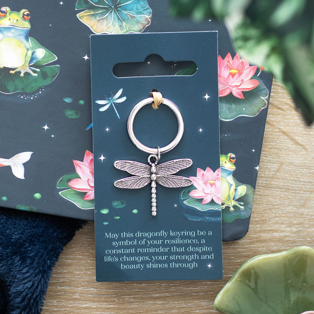 Dragonfly keyring