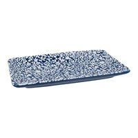 Navy Floral Trinket Dish - Large Josefina Online