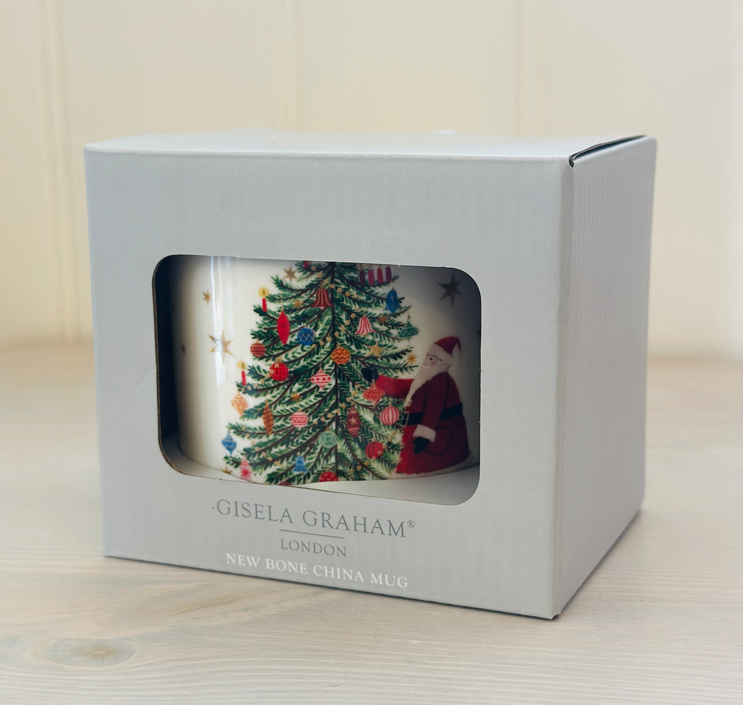 Nostalgia New Bone China Santa/Tree Mug christmas