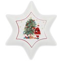 Nostalgia Tree New Bone China Star Dish christmas