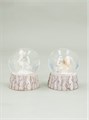 Rabbit or Squirrel with Woolly Hat Snow Dome (medium)
