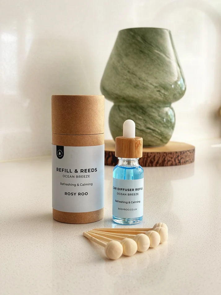 Ocean Breeze Refill & Reeds by Rosy Roo