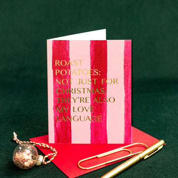 Roast Potatoes Card