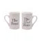 The Boss & The Real Boss 2 piece mug set.