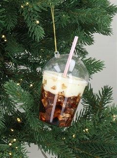 Hanging Decoration (12cm) - Iced Coffee