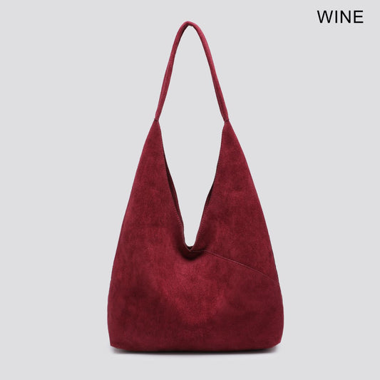 Vegan Suede Slouch Bag Duo
