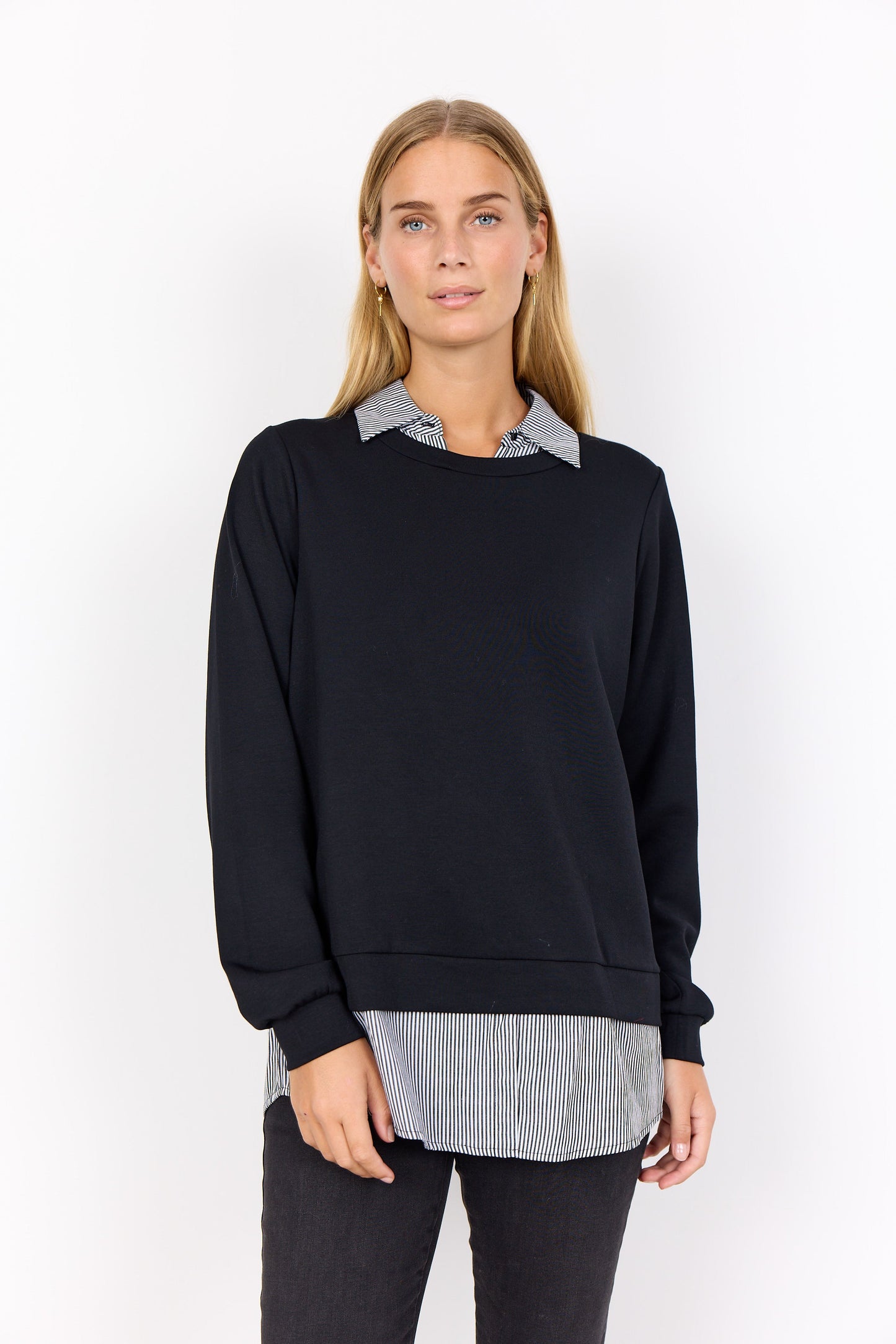 Black Shirt Sweatshirt Josefina Online