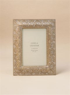 Taupe Wood Effect Resin Picture Frame 5x7