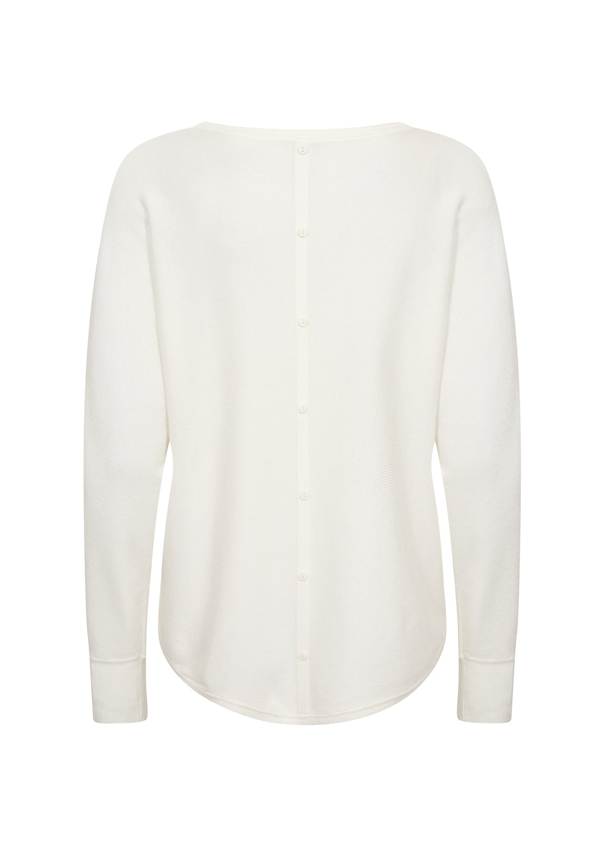 Soya Concept Cream Long Sleeve Round Neck Jumper Josefina Online