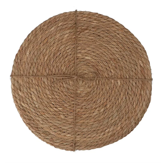 Natural Woven Round Placemats (Pack of 4)