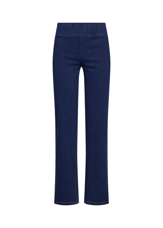 Soya Concept Wide leg pull on denim look trousers Josefina Online