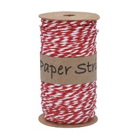 Red/ white string spool 50cm