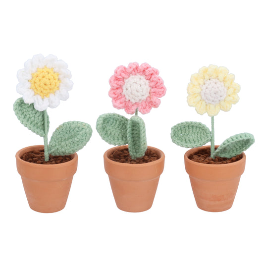 Crocheted 'Flower In Pot' Josefina Online