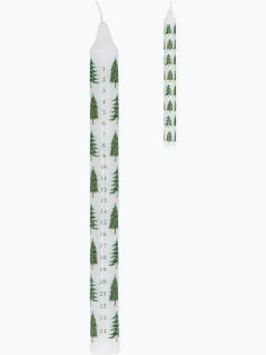 Xmas Trees Advent Candle