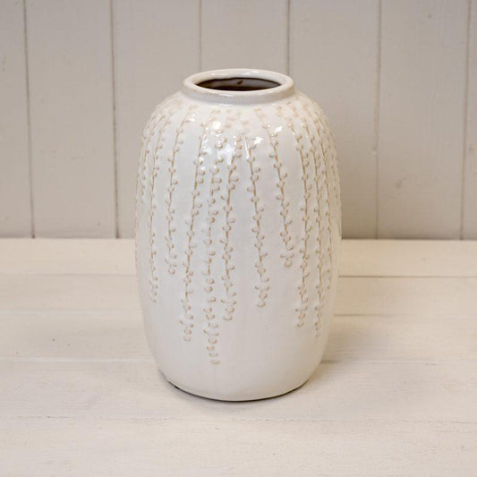Ceramic Detailed Vase - Medium Josefina Online