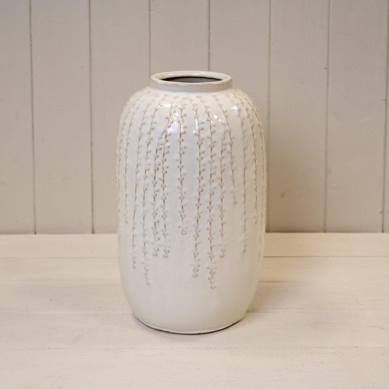 Ceramic Detailed Vase - Large Josefina Online