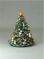 Revolving Resin Christmas Tree Music Box