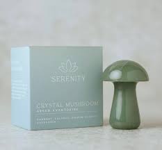 Serenity Crystal Mushroom - Green Adventurine