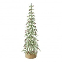Green Tree With Red Berries - Small