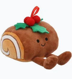 Plush Toy - Happy Yule Log