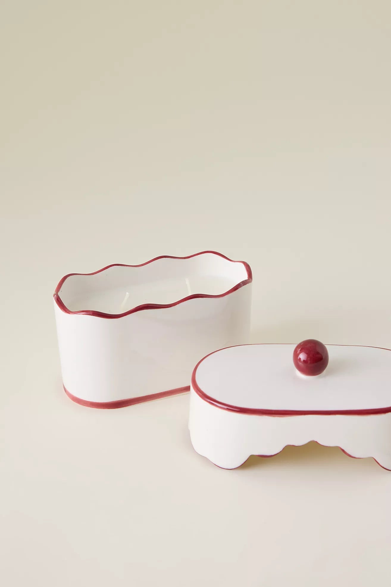 Ceramic Pot Soy Candle - French Linen & Orris Josefina Online