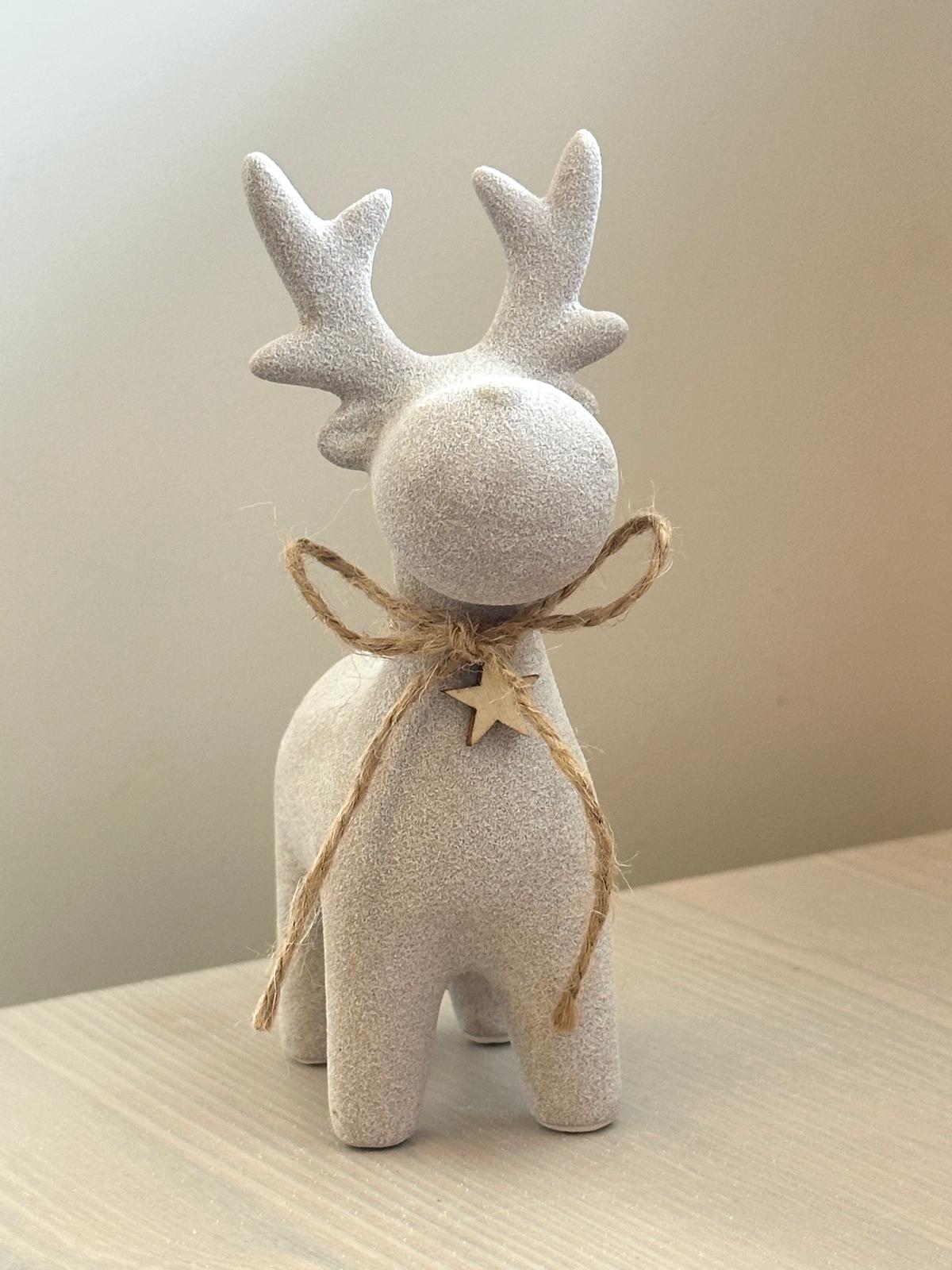 Sand Textured Effect Reindeer - Small
