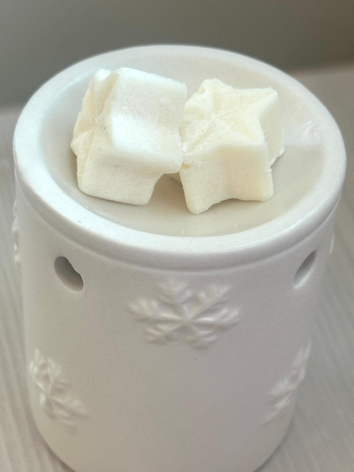 White Snowflake Wax Burner