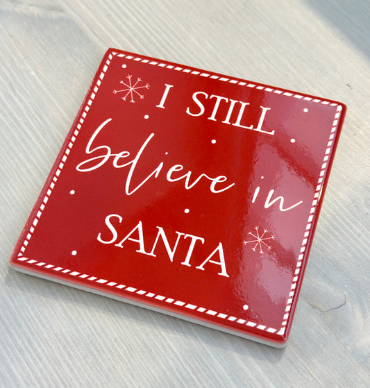 Set 4 Christmas Coasters