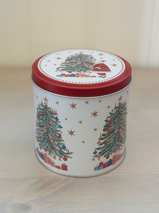Nostalgia Santa/Tree Choc Tin christmas