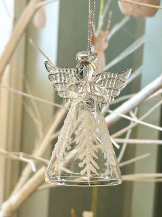 Glass Angel Hanger christmas