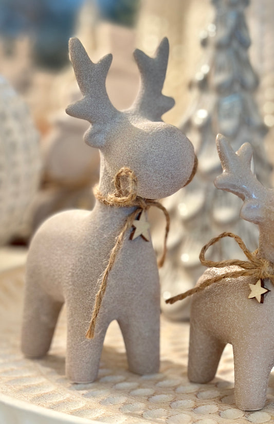 Sand Textured Effect Reindeer