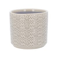 Grey Tile Design Pot Cover - Small Josefina Online