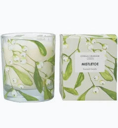Boxed Scented Candle Mistletoe - Large