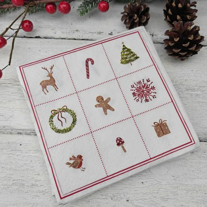 Napkins Pack 20 - Nordic Icons