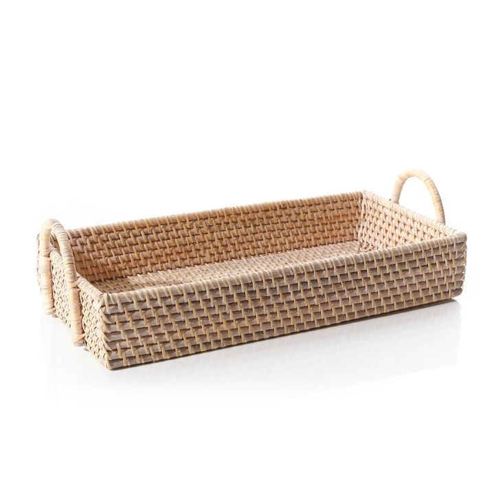 Rattan Rectangle Tray Josefina Online