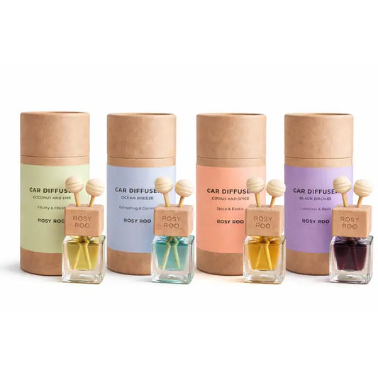 Rosy Roo Car Diffuser - Coconut & Lime