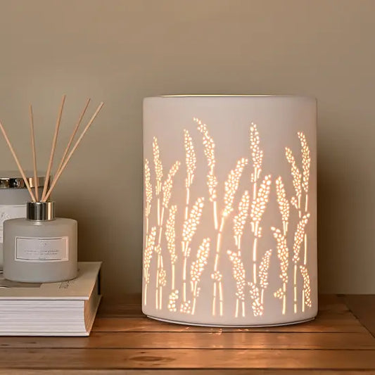 Hestia White Ceramic Table Lamp