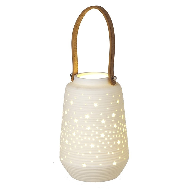 Lantern With Cut Out Stars - Large
