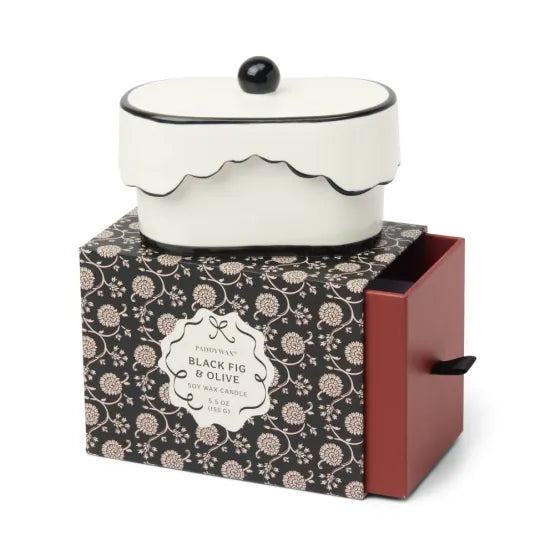 Ceramic Pot Soy Candle - Black Fig & Olive Josefina Online