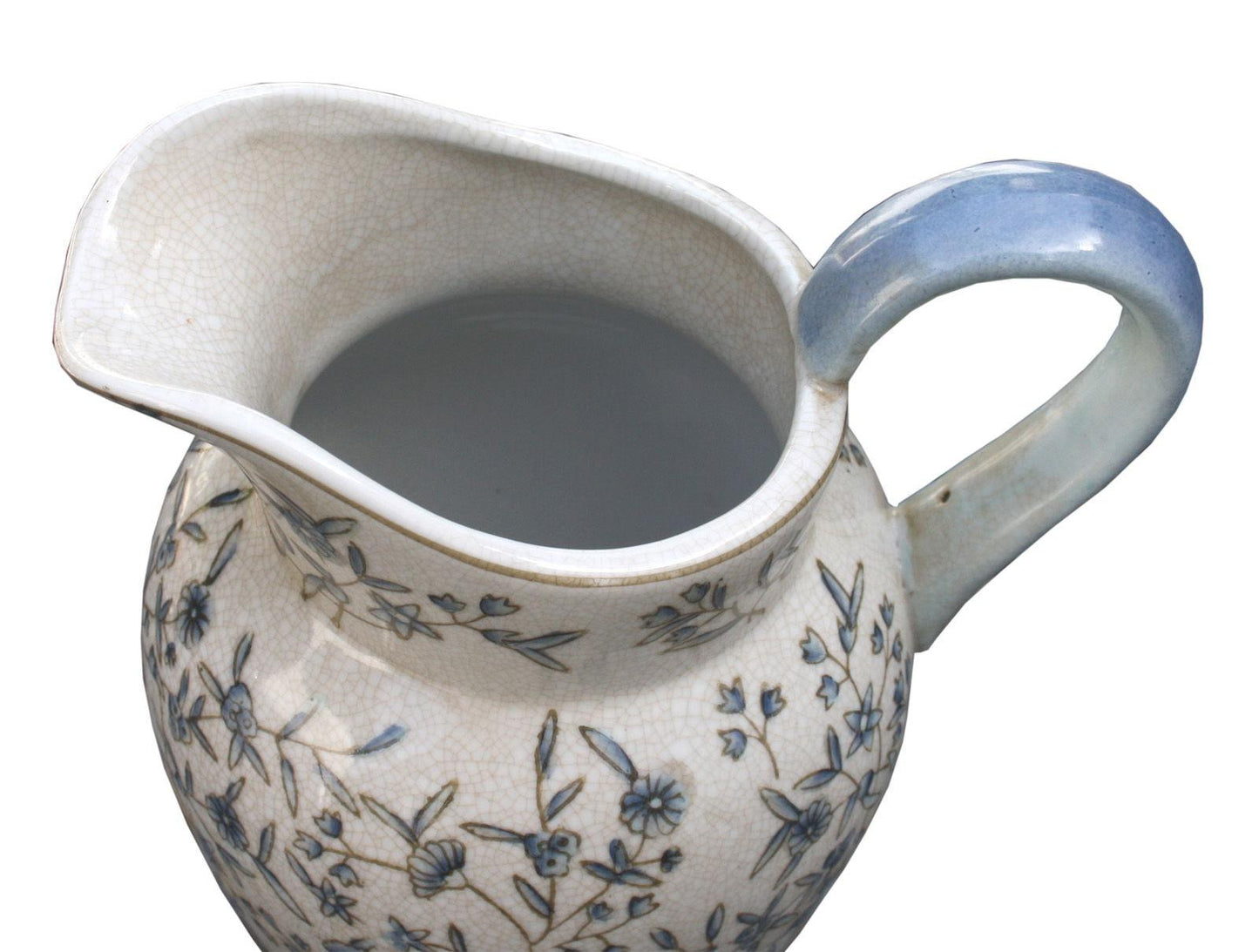 Blue and off white Ditsy print jug Josefina Online