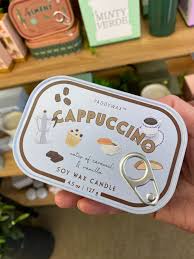 Cappuccino Soy Wax Candle - Caramel & Vanilla