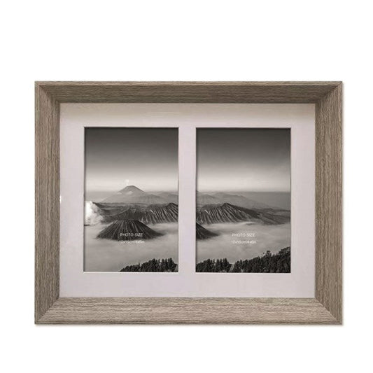 Double Natural Photo Frame 4 x 6 Josefina Online