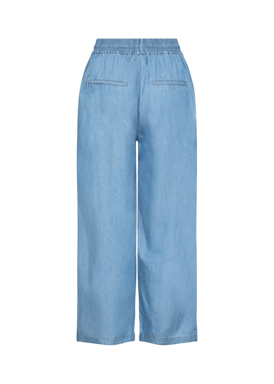 Soya Concept -Denim look trousers  medium Blue Josefina Online