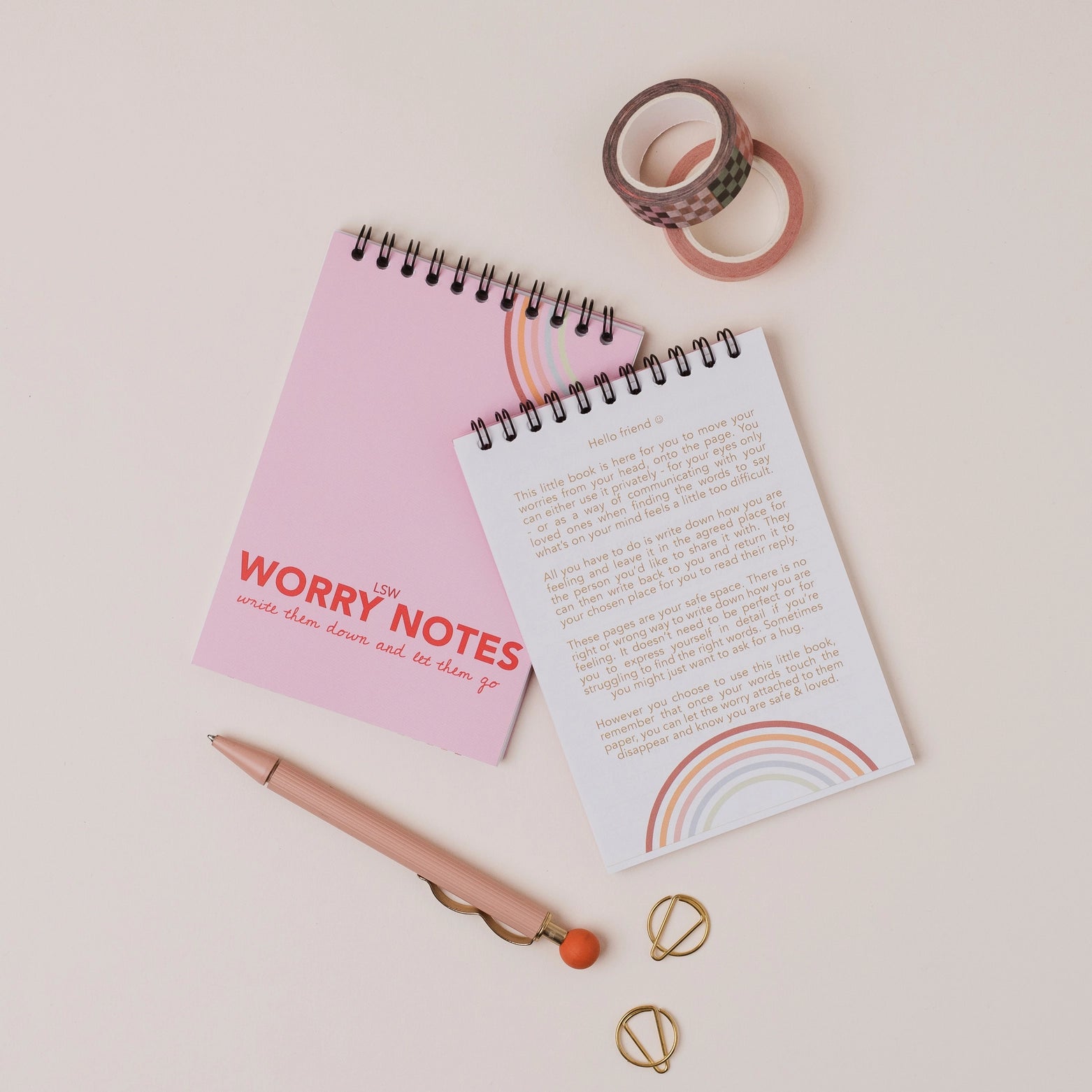 Kids Worry Notes Notebook Josefina Online