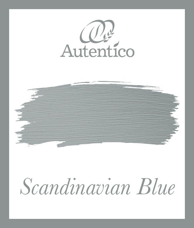 Autentico Scandinavian Blue Chalk Paint